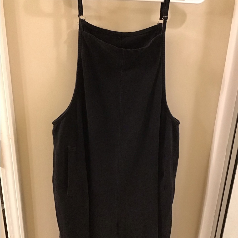 Black  Overalls